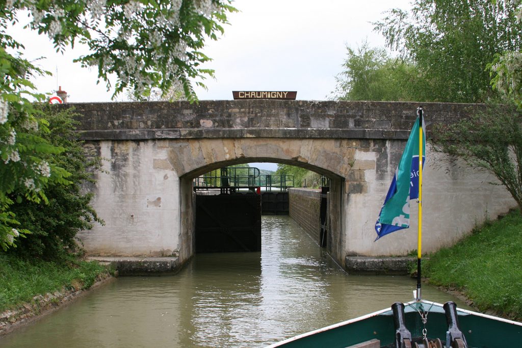 Schleusenbrücke von Chaumigny