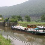 Schleuse im Canal des Ardennes (Ardennenkanal)