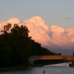 Abendstimmung in Sillery (Canal de l'Aisne à la Marne)