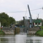 Hebebrücke in Fains-les-Sources (Canal de la Marne au Rhin)