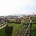 Blick auf Sedan von den Zinnen der Festung aus