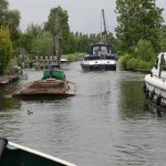 Der Gärtner ist auch unterwegs auf der Hollandse Ijssel