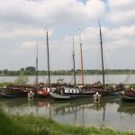 Der historische Hafen von Woudrichem