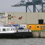 Heimatduft im Hafen von Antwerpen