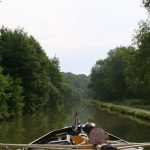 Einmal mehr völlig allein (Canal de la Marne à la Saône)