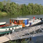 An der Saône in SeurreAn der Saône in Seurre