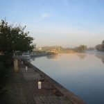 Morgenstimmung am Canal latéral à la Loire