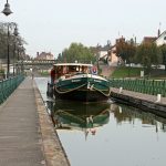 Noch einmal über die Kanalbrücke über die Loire bei Digoin