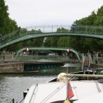 Der Canal Saint-Martin führt mitten durch Paris