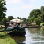 Sommer auf dem höchsten Punkt des Canal de Briare