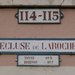 Hier beginnt (oder endet) der Canal de Bourgogne auf der Yonne-Seite