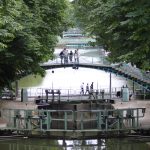 Canal Saint-Martin in Paris