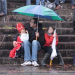 Children waiting for Santa Claus