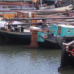 Historischer Hafen in Rotterdam