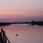 Abendstimmung am Oude Weg (Friesland)