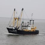 Fischer auf dem Wattenmeer bei Schiermonnikoog