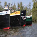 Zu Viert vor Anker im Biesbosch