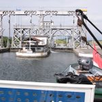 Hydraulisches Schiffshebewerk im Canal du Centre historique (Belgien)