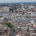 Blick vom Belfried auf Arras (Nordfrankreich)