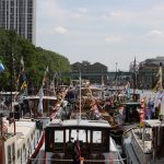 Treffen der Dutch Barge Organisation (Paris Bassin de la Villette)