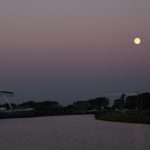 Vollmond in Meerkerk (Merwedekanaal bezuiden de Lek)