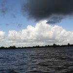 Wolken über dem Biesbosch (Niederlande)