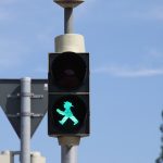 Die berühmten Ampelmännchen in der ehemaligen DDR