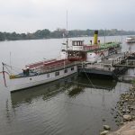 Die «Kaiser Wilhelm» bei Lauenburg an der Elbe