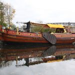 Nachbau der brandenburgischen Staatsyacht im Hafen Oranienburg