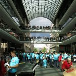 Musikalischer Flash Mob in der Mall of Berlin