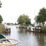 Schutzschleuse an der Einfahrt nach Joure