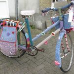 Noch ein Fahrrad mit Strickkleid