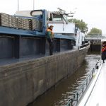 Die Oosterschleuse in Groningen