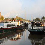 UInser Winterliegeplatz im Alten Hafen Weener