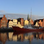 Das historische Feuerschiff «Fehmarnbelt» in Lübeck