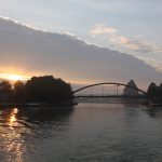 Abendstimmung in Bad Essen am Mittellandkanal