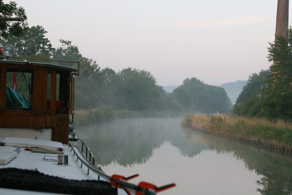 Morgenstimmung am Canal des Ardennes