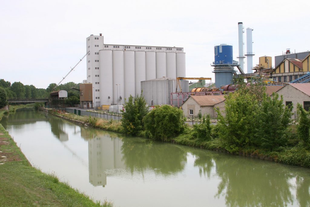 Zuckerfabrik bei Berry-au-Bac