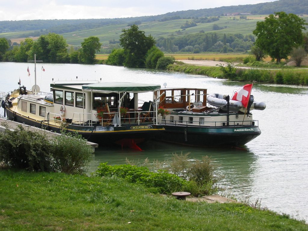 «Eclaircie» und «Kinette» auf der Marne