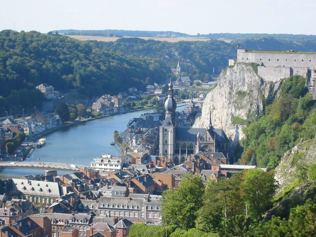 Kathedrale und Festung von Dinant