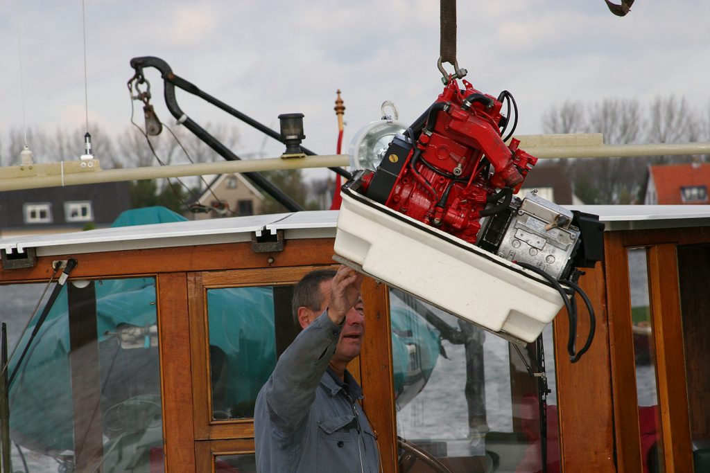 Der Generator geht in die Reparatur