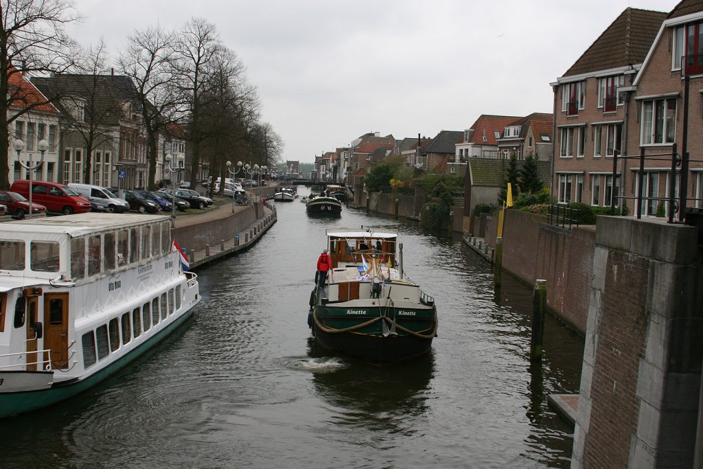 ...und in den Stadthafen Gorinchem