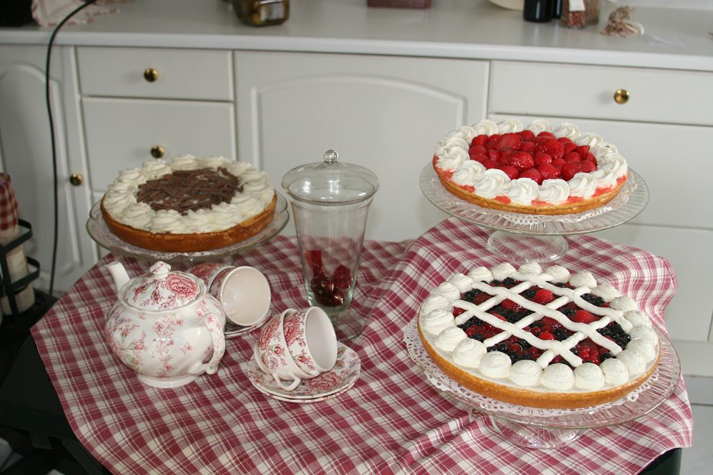 Köstliche Torten und Kuchen locken