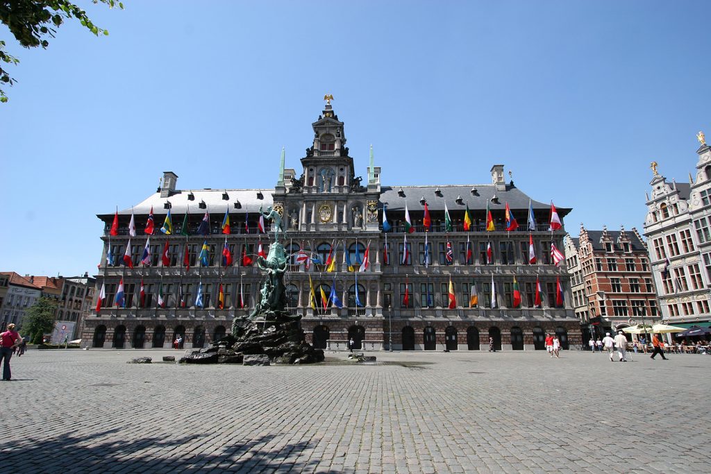 Der grosse Markt in Antwerpen