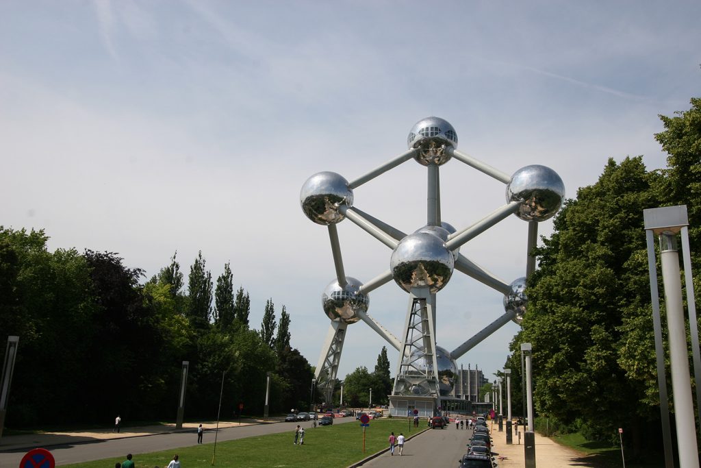 Das Atomium, wie man es kennt