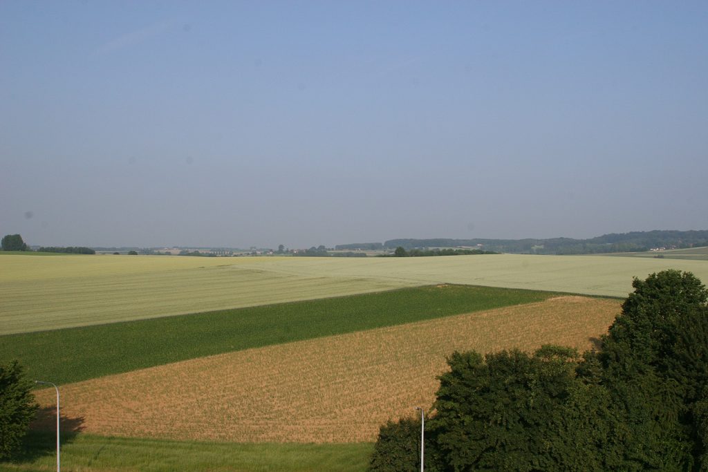 Die Plateaus von Brabant und dem Hennegau