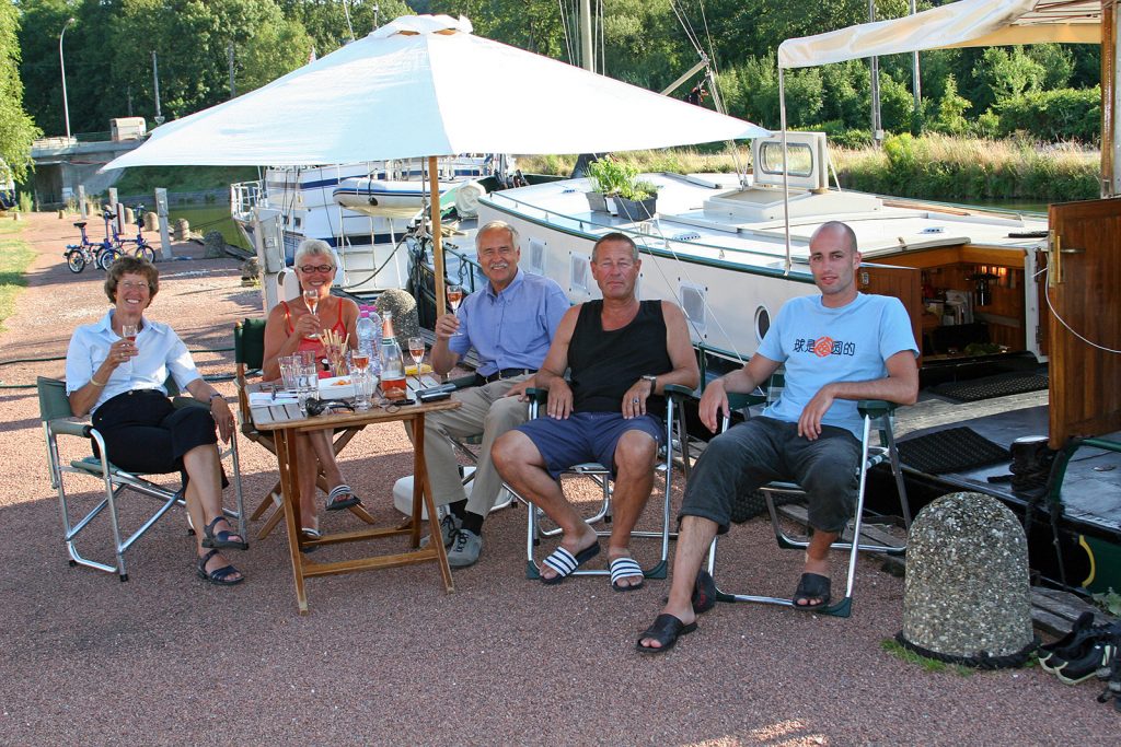 Wiedersehen mit Freunden in Chaumont