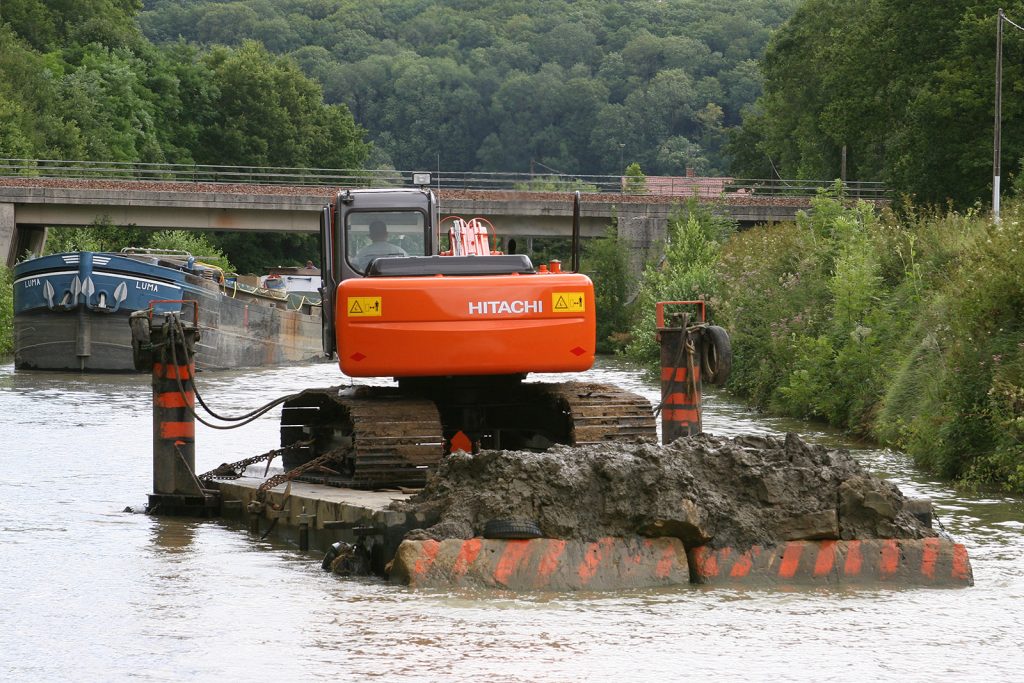 Wo eine Wasser«strasse» ist, ist auch eine Baustelle