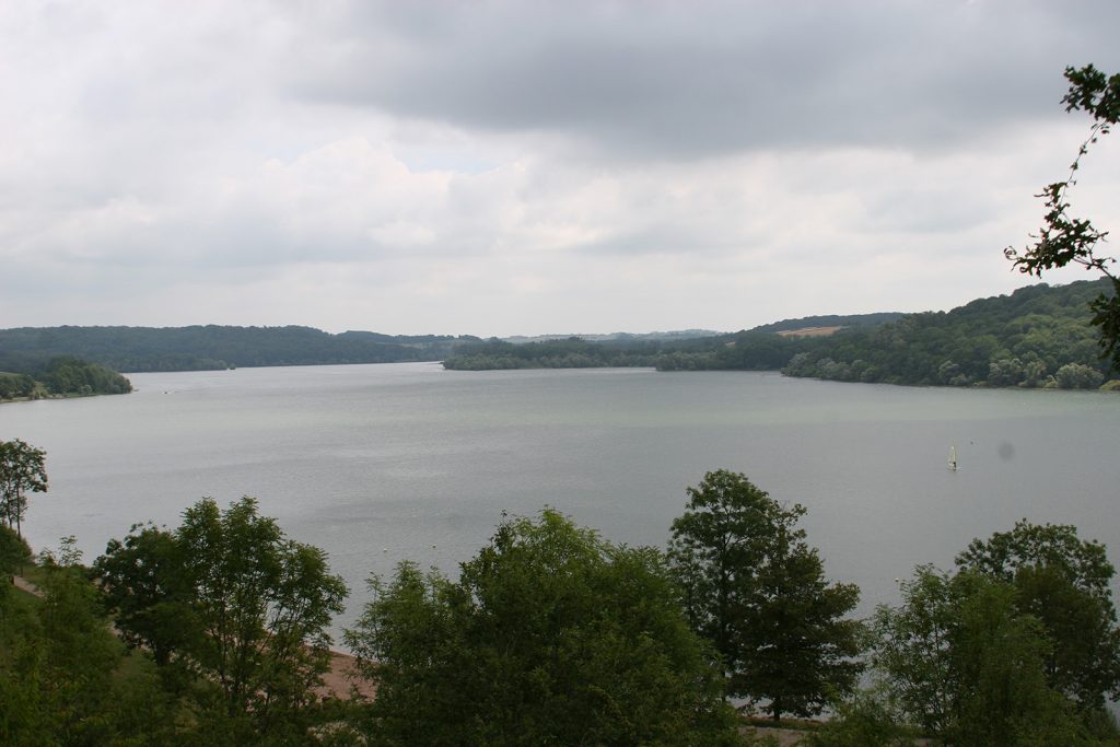 Der Lac de Liez, eines der Speicherbecken des Marne-Saône-Kanals