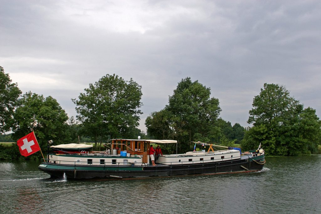 Kinette auf der Saône